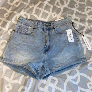 Kendall and Kylie Super High-Rise Pacsun Shorts